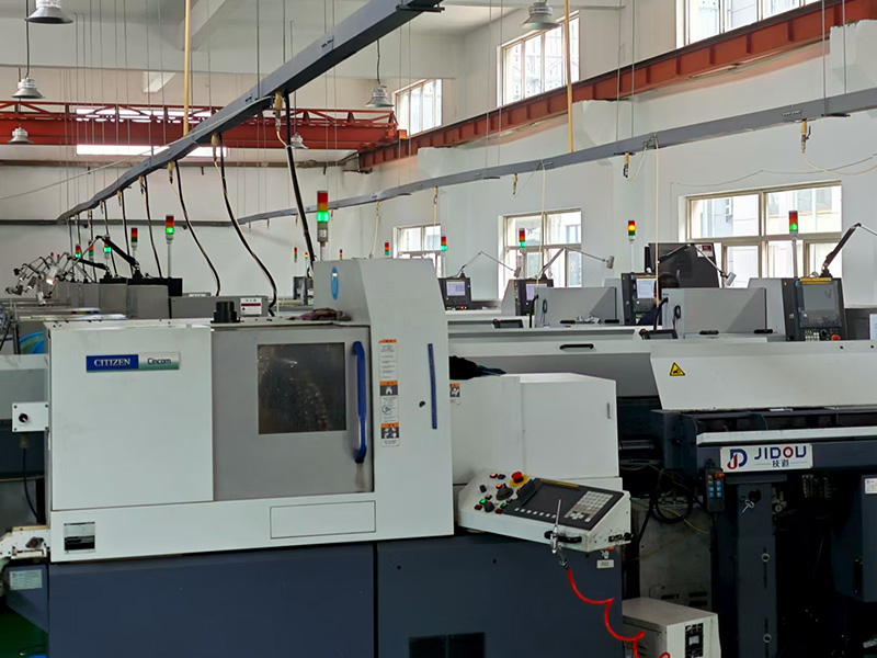 Swiss-type Lathe - CNC加工零件图库